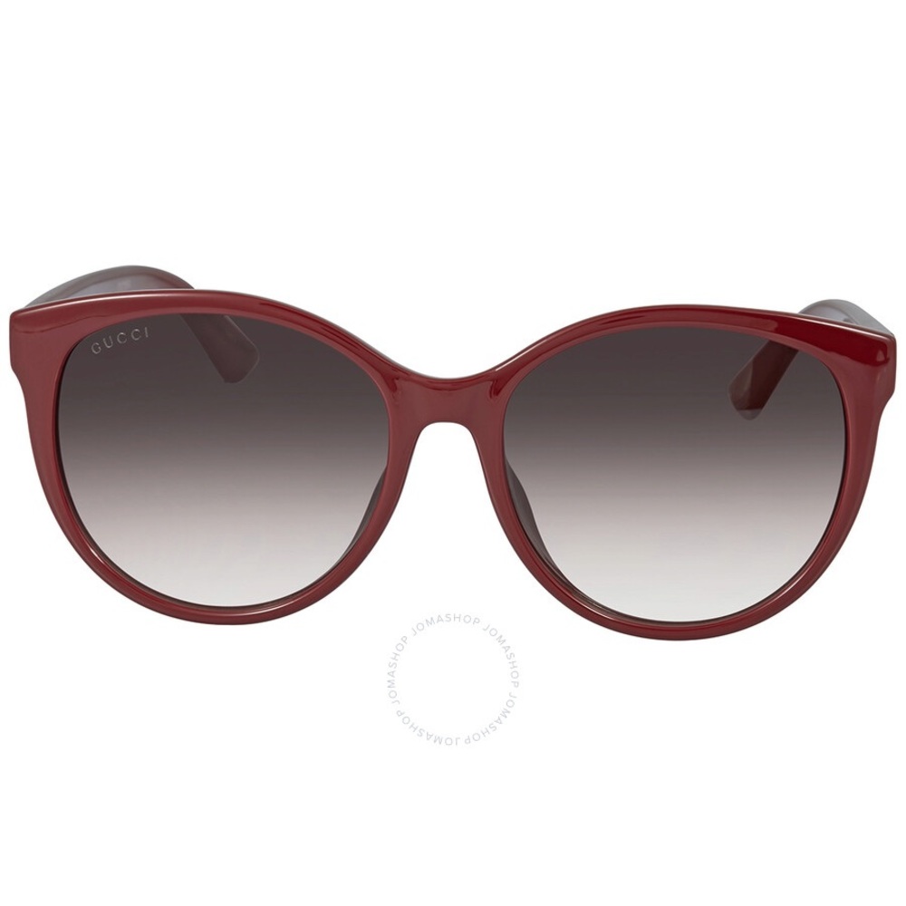 GUCCI RED CAT EYE LADIES SUNGLASSES.